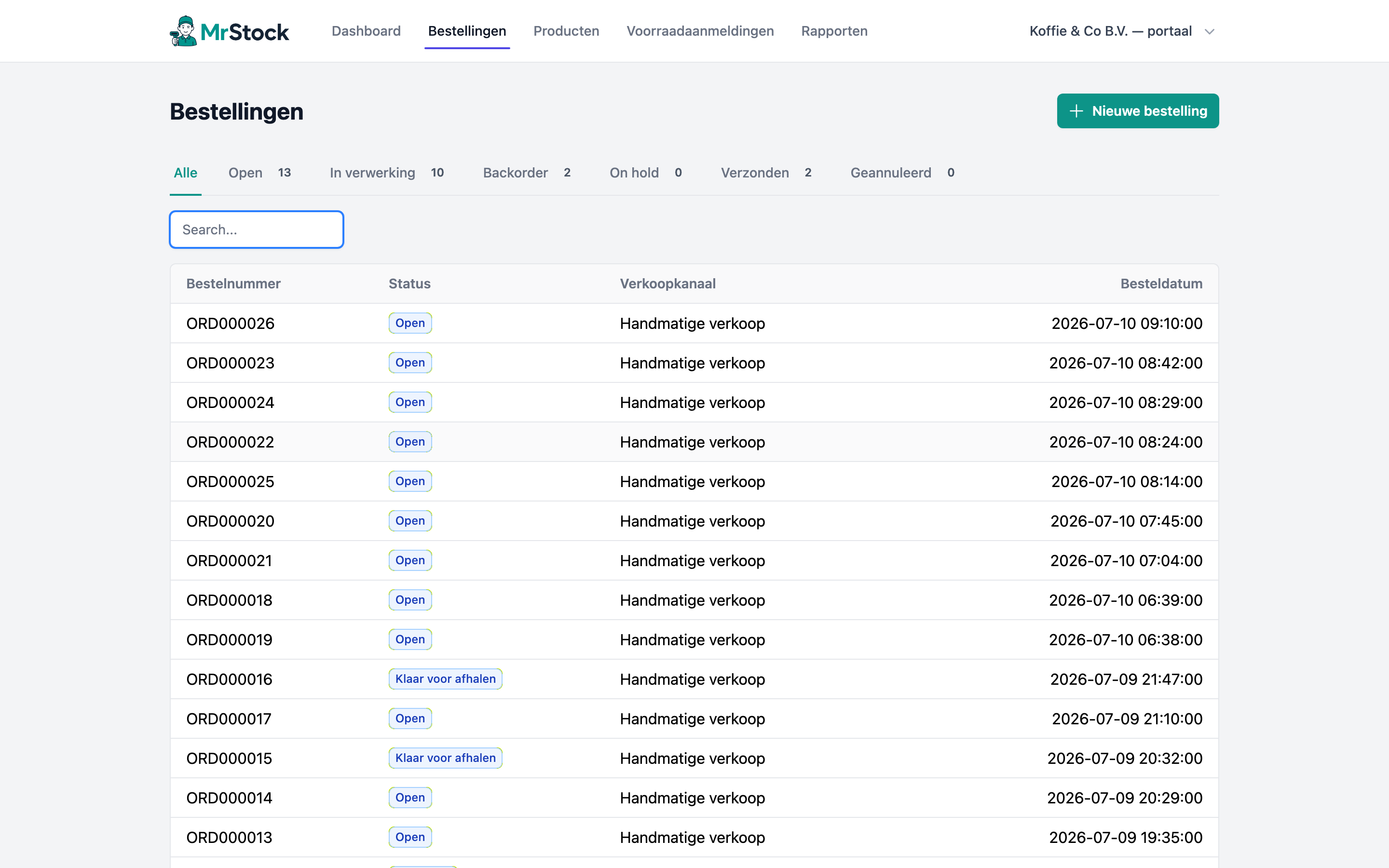 Client portal