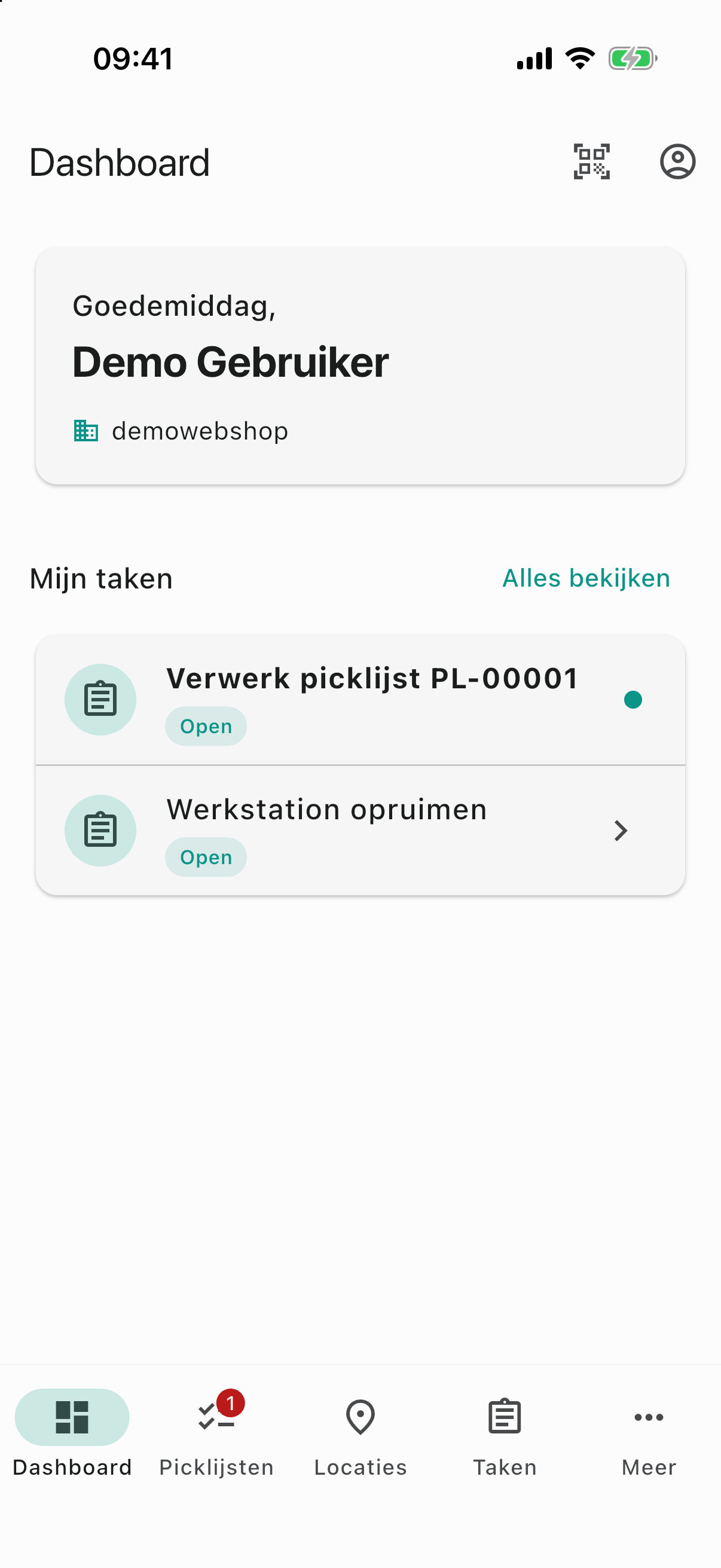 Mobile app for iOS & Android