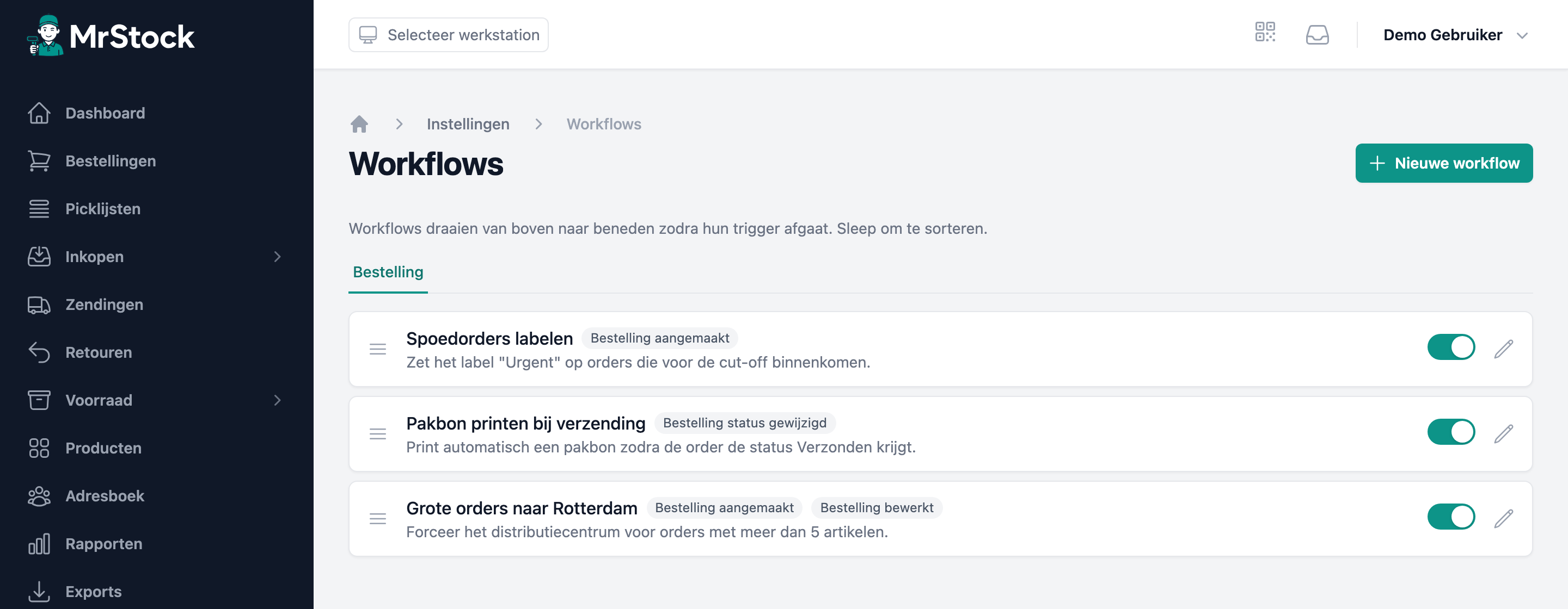 Magazijnsoftware voor webshops